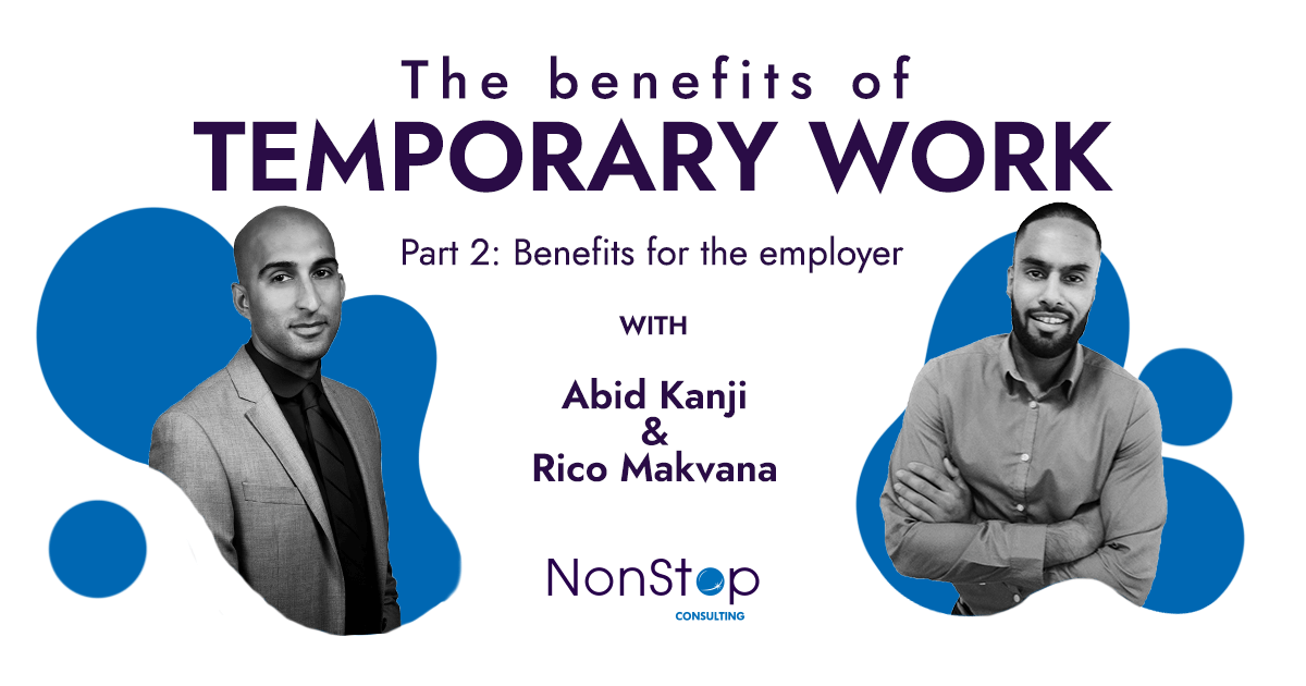 Benefits of temporary work for the employer